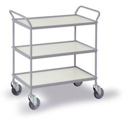 Ebinger 0037G Allzweckwagen Feststeller Stahl pulverbeschichtet Traglast (max.): 150 kg Silber-Grau