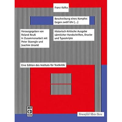 Beschreibung eines Kampfes, Set von Franz Kafka, Klostermann, Vittorio, 978-3-465-03704-0