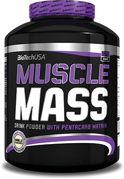 BiotechUSA Muscle Mass 1000 gr Chocolate