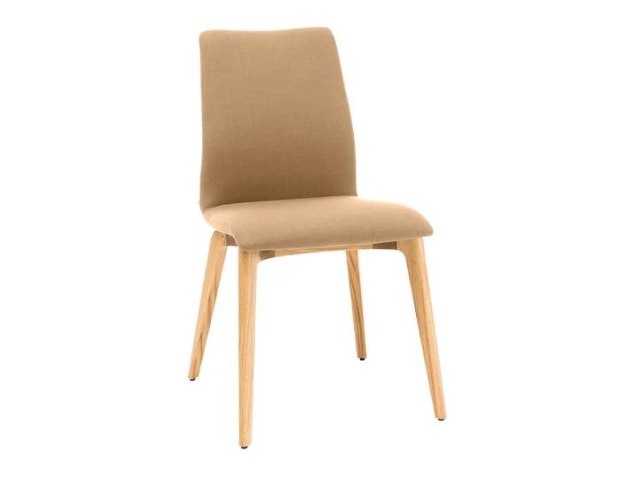 Stuhl Leni, Willisau, canvas, mocca, Textil