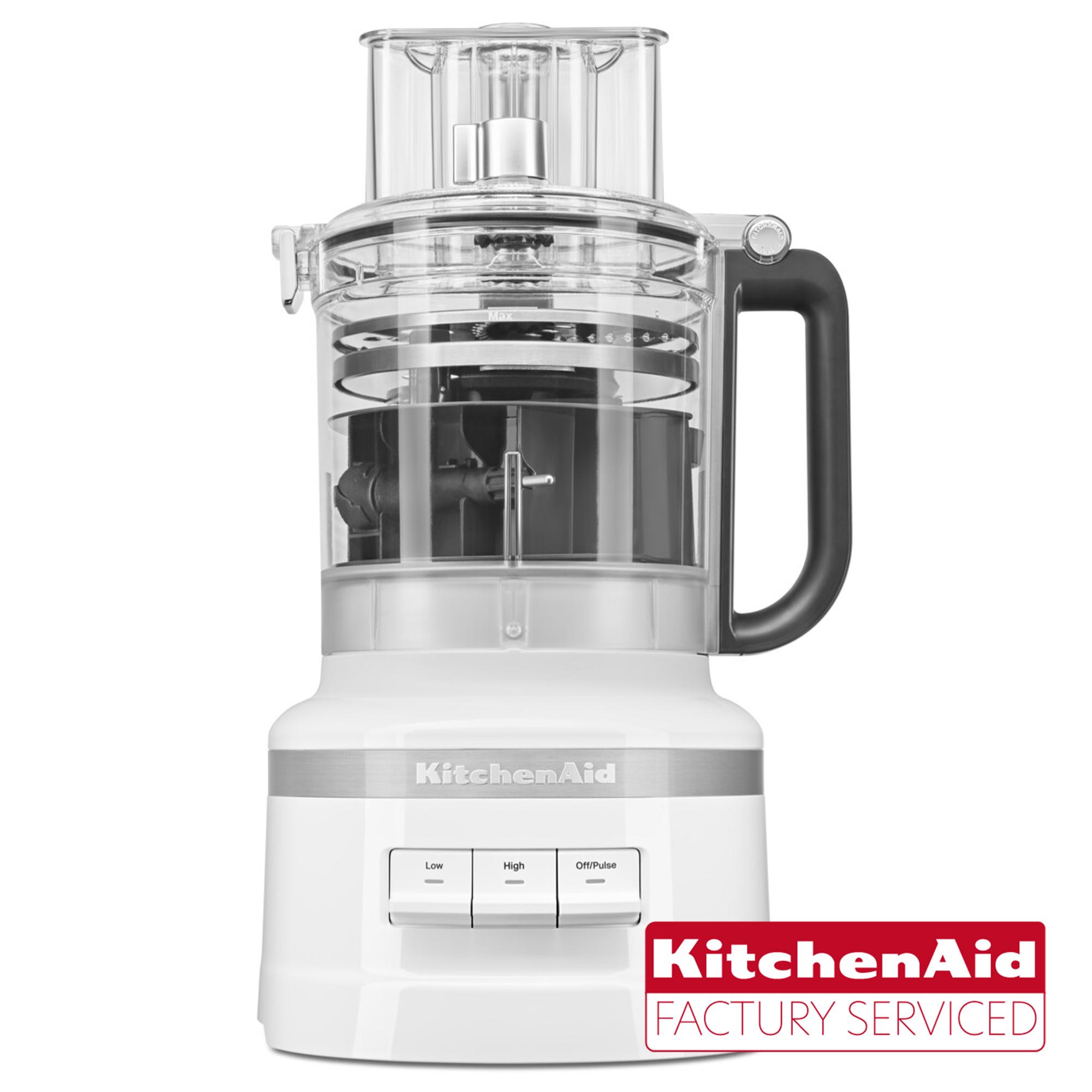 KitchenAid 5KFP1318EWH Food-Processor 3,1 L 3Stufen Weiß Factory Serviced