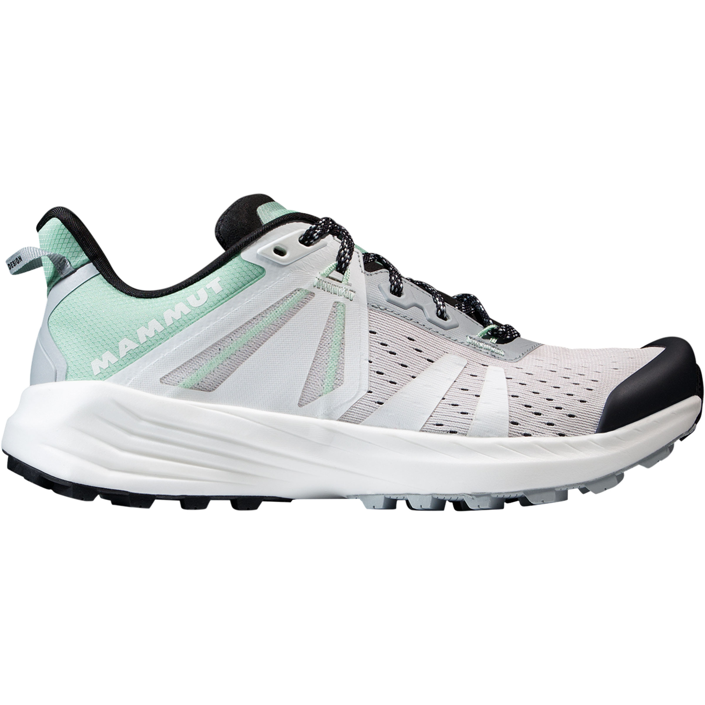 Mammut Saentis TR Low Damen Trailrunningschuhe weiss Größe 39.5 Trailrunning Schnell trocknend