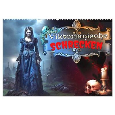 Viktorianische Schrecken (Wandkalender 2027 DIN A2 quer), CALVENDO Monatskalender