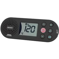 Seiko Metronom VM80A mit Sprachausgabe (Metronom), Zubehör Instrumente, Schwarz