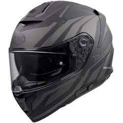 Premier Devil PR, Integralhelm - Matt Schwarz/Grau - XXL