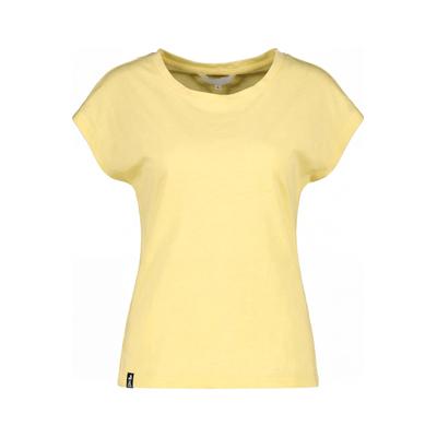 Rundhalsshirt ALIFE & KICKIN, Damen, Gr. XS, gelb (panna cotta), 100% Baumwolle (Bio), Rundhals, Shirts Rundhalsshirt
