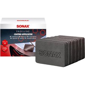 Sonax Handpolierschwamm 02377410, Profiline Coating Applicator, für Lackversiegelungen, aus Mikrofaser, 6 Stück