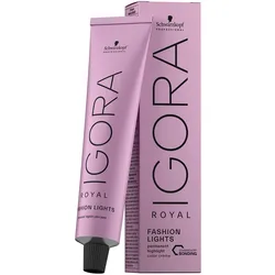 60ml Schwarzkopf Professional IGORA ROYAL FASHION LIGHTS Permanent Highlight Color Creme