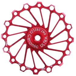 KCNC Schaltwerkröllchen Keramik Narrow Wide | 16 Zähne rot