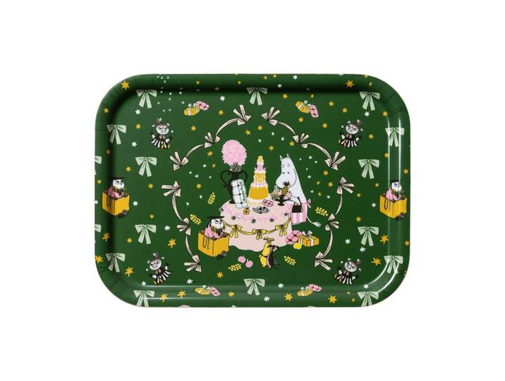 Muurla Moomin dienblad 20x27 cm Liefdesgeschenk