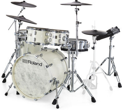 Roland VAD716-PW E-Drum Set Pearl White