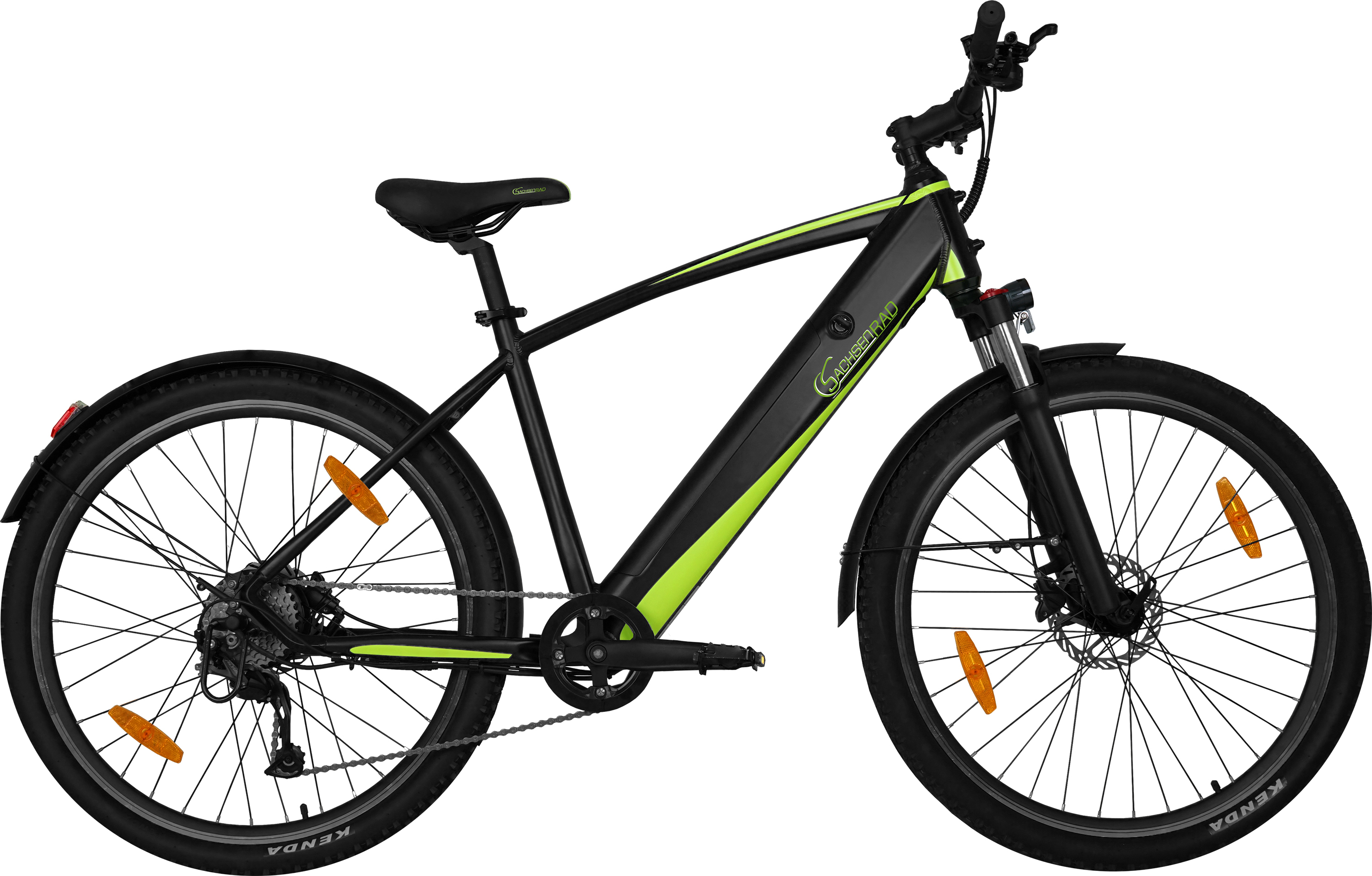 SachsenRAD E-Racing Mountainbike R8 Flex III,14.5Ah Shimano Hydraulische Bremsen 9 Gang, BAFANG Motor 27.5 Zoll MTB Bike bis 150KM für Herren Damen