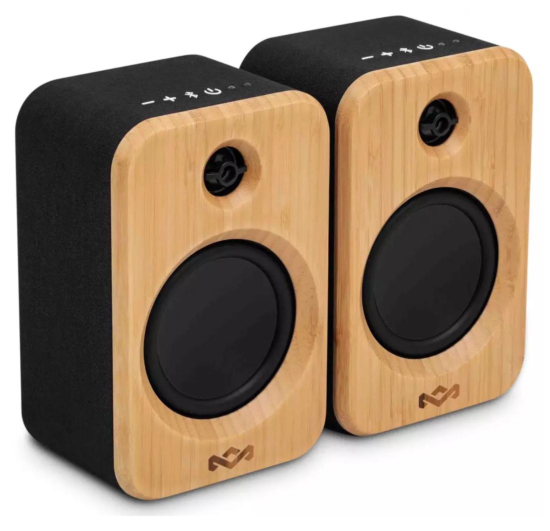 The House Of Marley EM-JA028-SB, Verkabelt & Kabellos, Schwarz, Holz