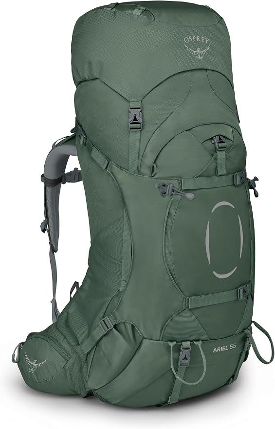 Ariel Damen-Trekkingrucksack, 55L X-Small/Small, Koseret Green