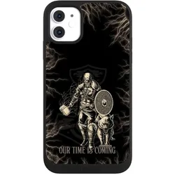 Nivocase Handyhülle für Apple iPhone 11 Hülle NIVOpure Case Schwarz Serienmotiv Vikings Wikinger (Apple iPhone 11), Smartphone Hülle, Schwarz