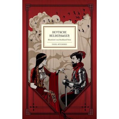 Deutsche Heldensagen, Gebundene Ausgabe von Gretel Hecht,Wolfgang Hecht, Insel, 978-3-458-20030-7