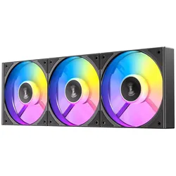 Antec Connect 120 ARGB PWM Zwart set van 3 (120 mm, 3x), PC Lüfter, Schwarz