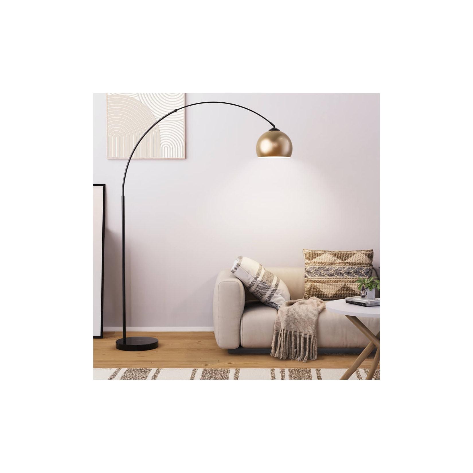 HOME DELUXE Bogenlampe aus Metall TALIA - Gold