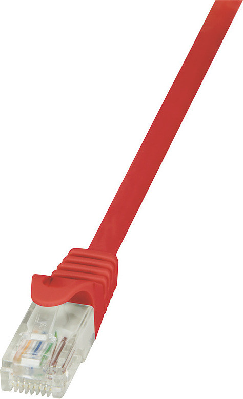 LogiLink CAT 5e patchkabel U/UTP rood 0,5 meter