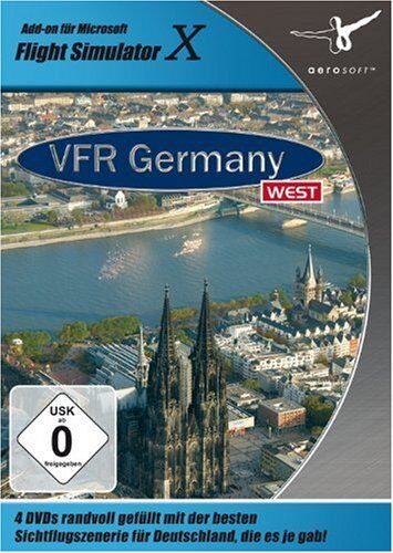 Aerosoft - Flight Simulator X - VFR Germany 1: West (DVD-ROM) - Preis vom 06.10.2026 07:26:00 h
