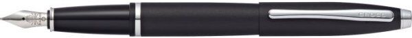 Cross Calais Fyldepen   Matt Black Lacquer