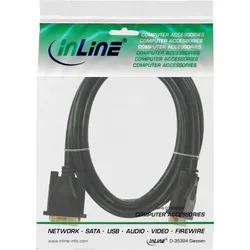 INLINE DVI-D Anschlusskabel, digital 24+1 St/St, 15m, Dual Link