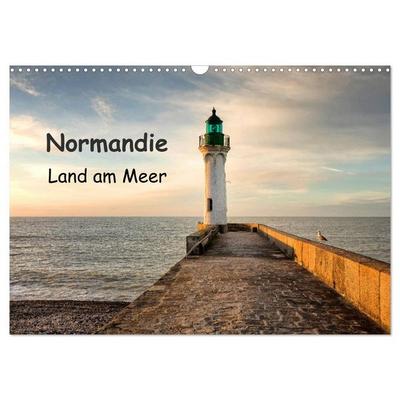 Normandie - Land am Meer (Wandkalender 2026 DIN A3 quer), CALVENDO Monatskalender