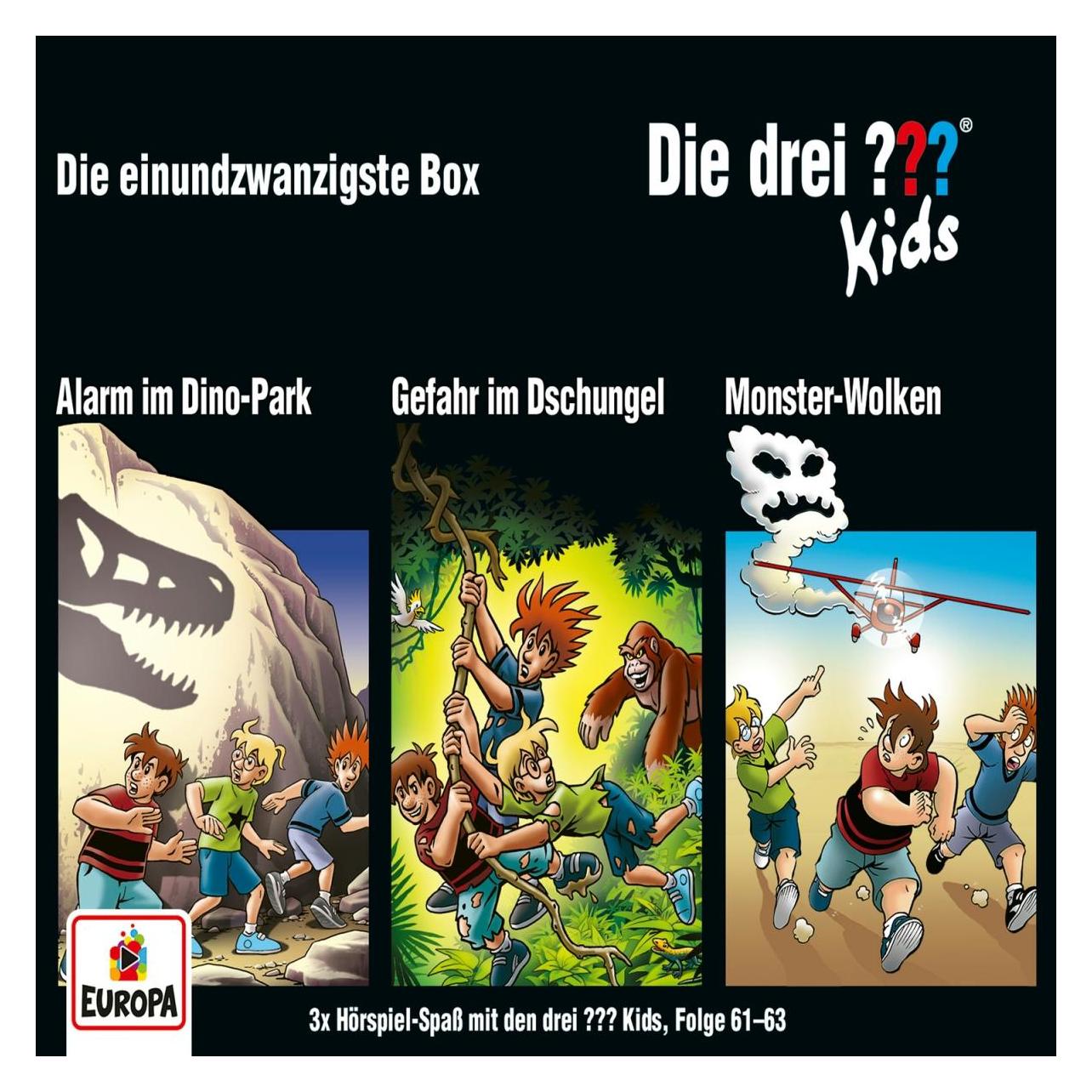 Europa Die drei DREI FRAGEZEICHEN kids - 21 Box (F61-63) (Deutsch) (39962592)