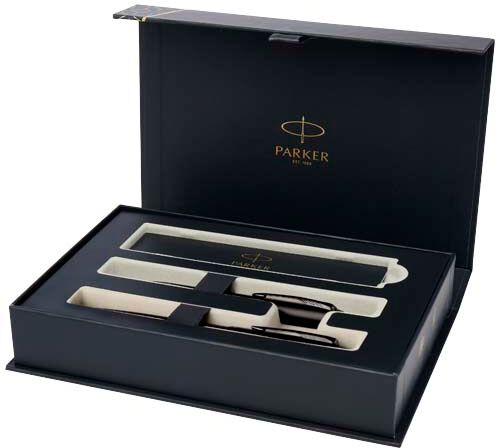 Parker set penna a sfera e penna roller acromatiche in confezione rega Personalizzate o neutre Parker