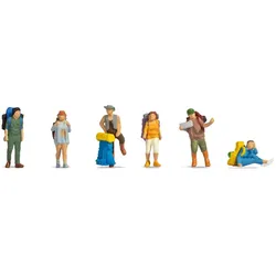 NOCH 15247 H0 FIGUREN Backpacker und Tramper
