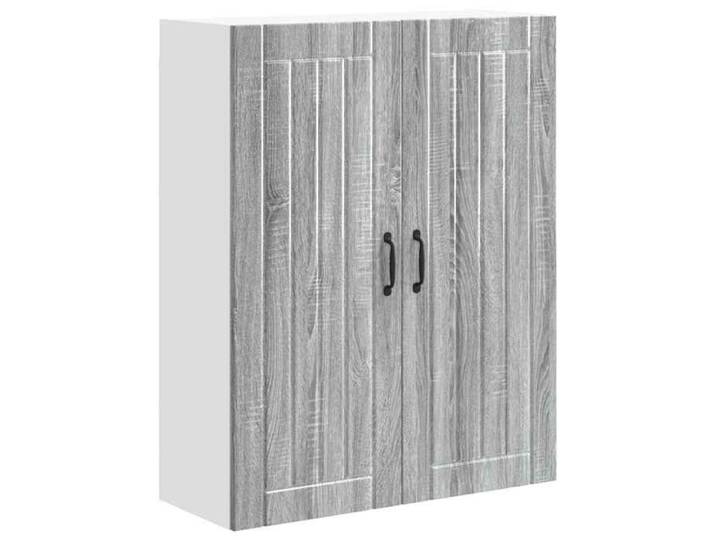 NOUVEAU Meuble de cuisine haut - Meuble mural LUCCA - Sonoma gris - 80x31x100cm - Anti l'humidité  29067