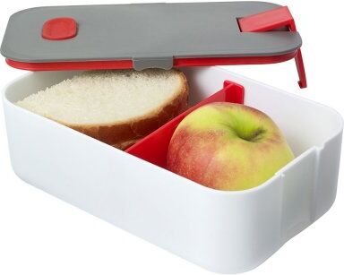 Lunch box Veronica 850ml in silicone, supporto smartphone Personalizzate o neutre
