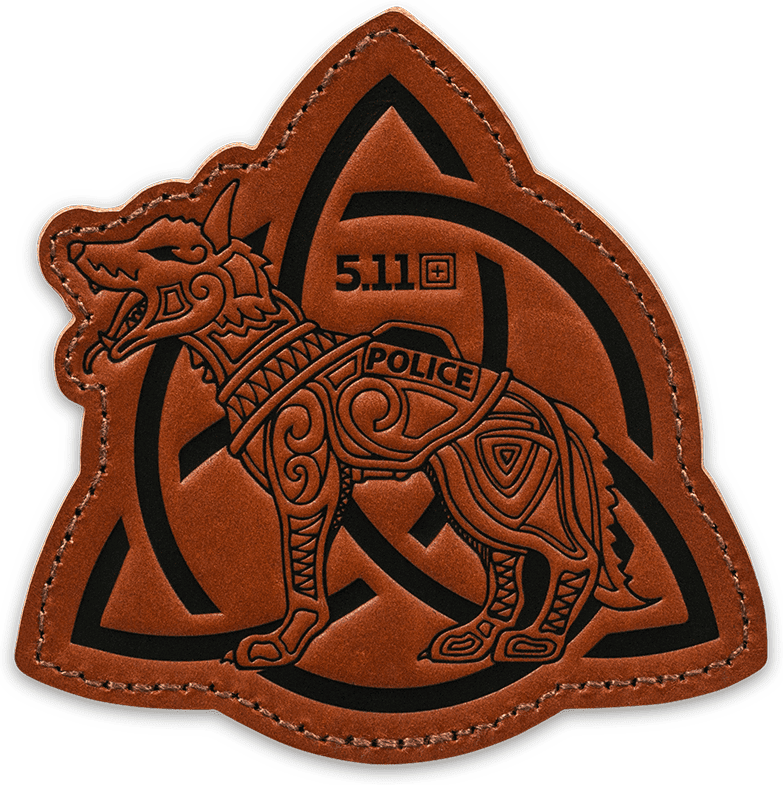 5.11 Tactical Embossed Celtic Police Dog Patch
