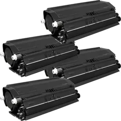 4 Kompatible Toner ersetzt Lexmark X463X11G Multipack schwarz