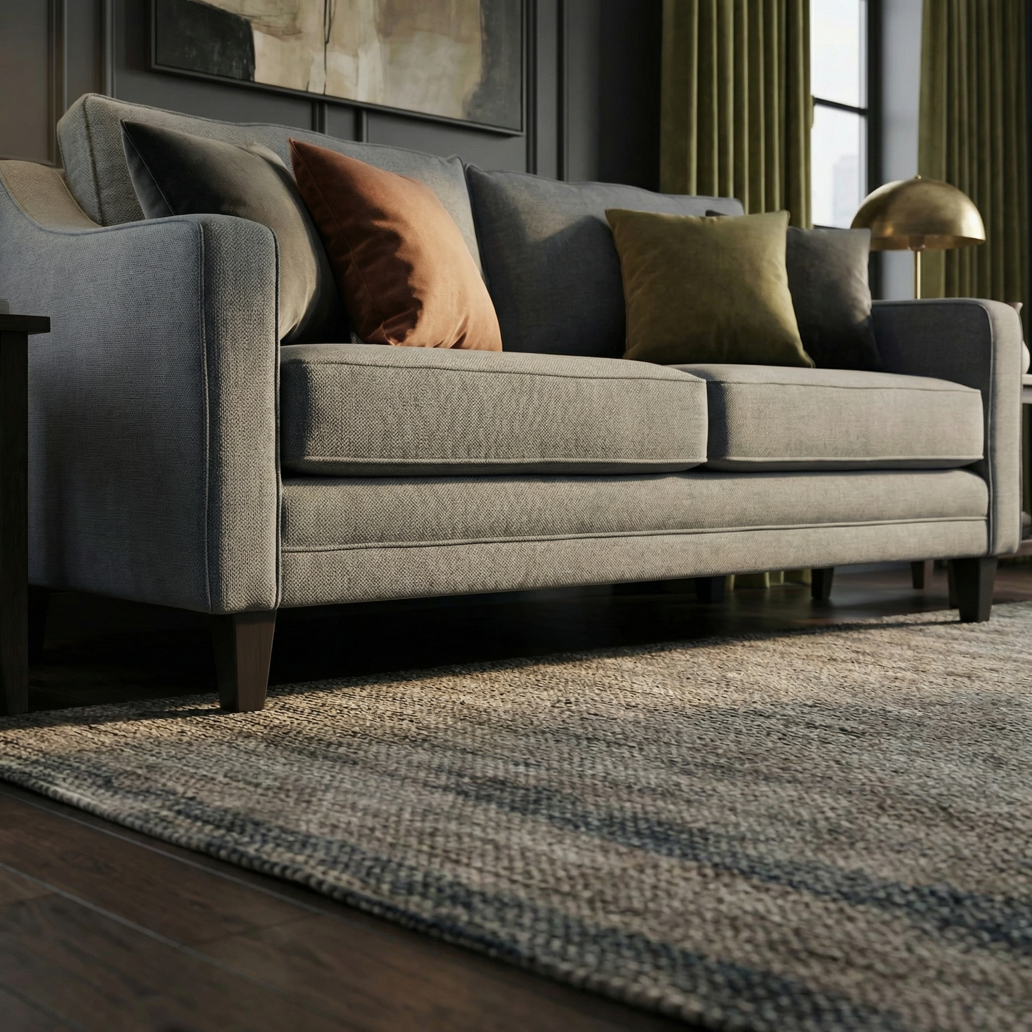 Sofa Style Wiltshire 2 Seat Sofa in Smoke Grey