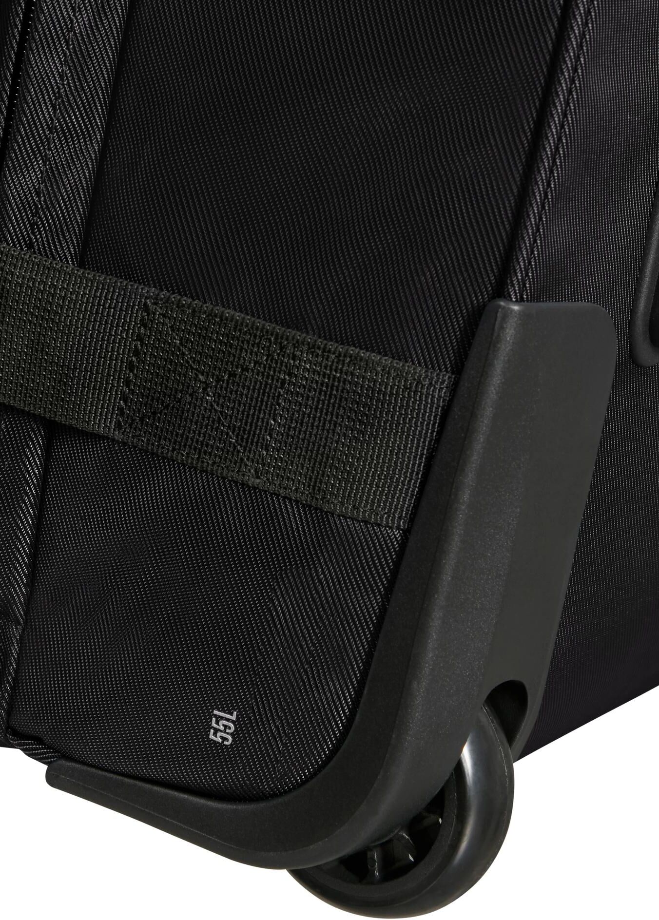 Koffer AMERICAN TOURISTER "Urban Track Duffle", Damen, Gr. B/H/T: 20cm x 55cm x 35cm, grau (anthrazit), Polyester, Koffer Koffer anthrazit B/H/T: 20cm x 55cm x 35cm