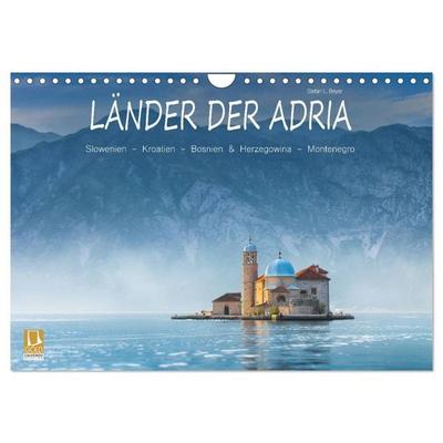 Länder der Adria (Wandkalender 2026 DIN A4 quer), CALVENDO Monatskalender