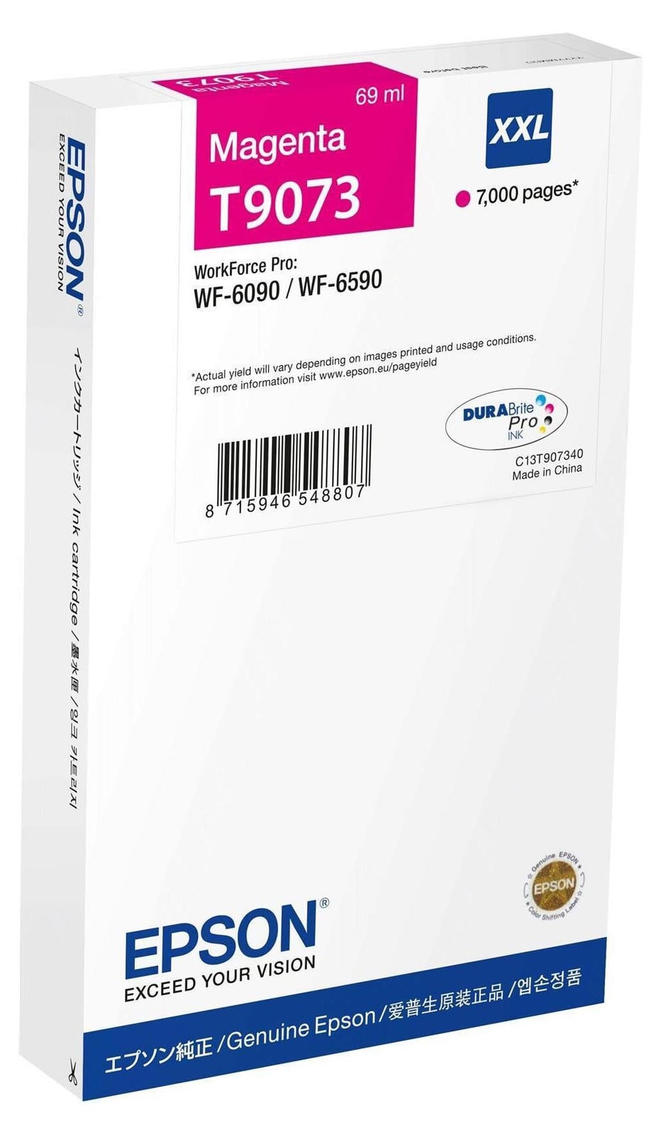 Epson C13T90734N T9073XXL magenta printerpatroon