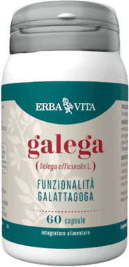 Erba Vita Galega Integratore Funzionalità Galattogoga 60 Capsule
