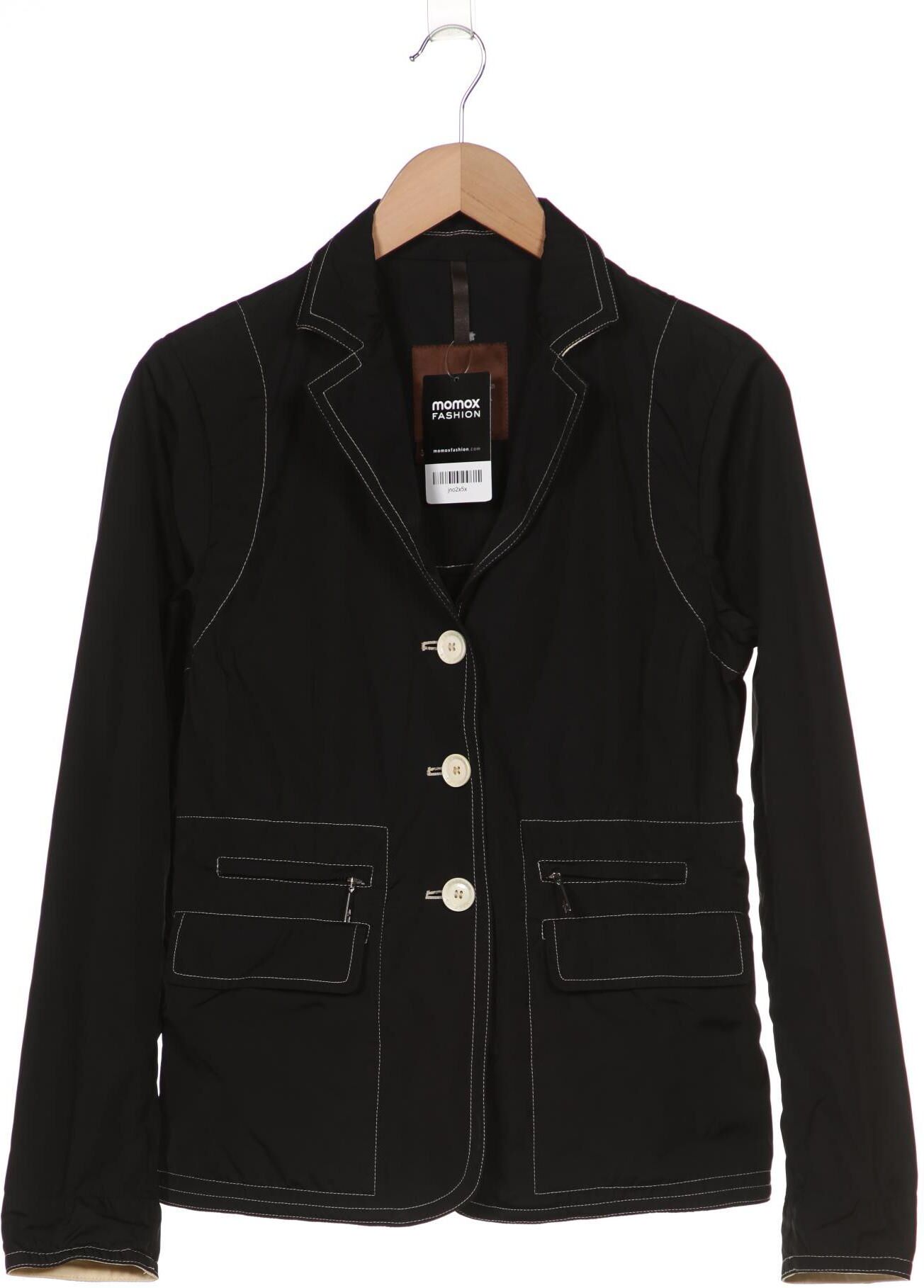 Moncler Damen Jacke, Schwarz, Gr. L, Synthetik / Baumwolle - Second Hand