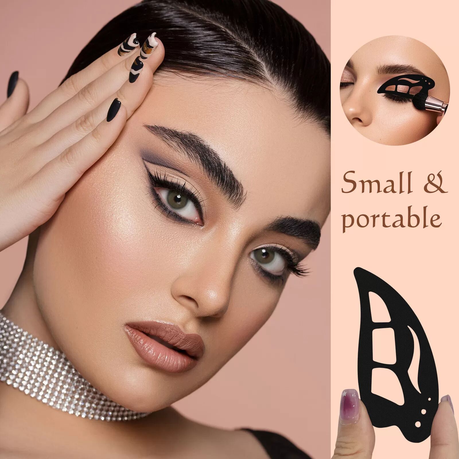 INF EyeTourYourGlam Bestie Lidschatten-Tool - Schnelle Schminkhilfe