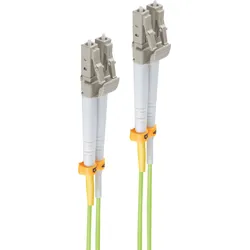 SHVP BS07-500315 - Duplex Patchkabel LC/LC 50/125μ, OM5, lindgrün, 2 m