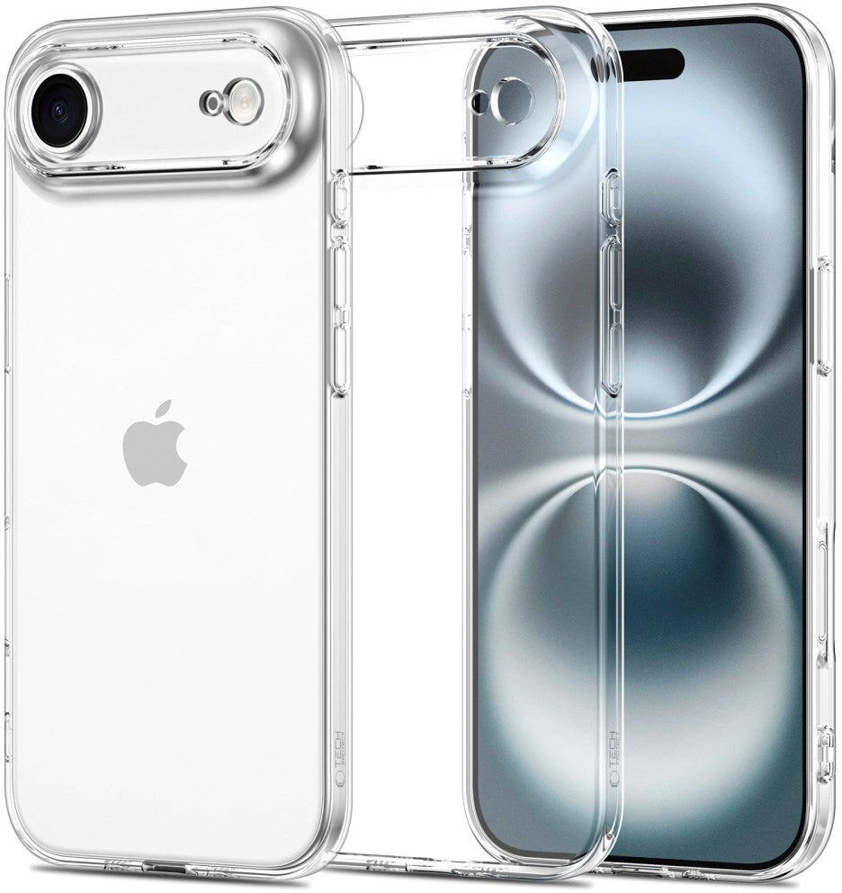 Tech-Protect - iPhone Air - Flexair Fleksibel Plast Cover - Gennemsigtig