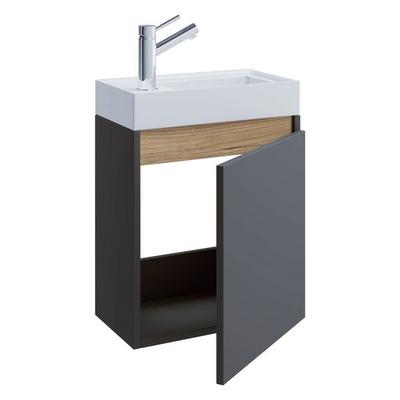2 tlg. Hängeschrank Gäste-WC Waschbecken Softclose Cosila