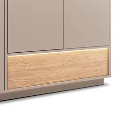 Mäusbacher LED-Beleuchtung Lio Kunststoff Schwarz