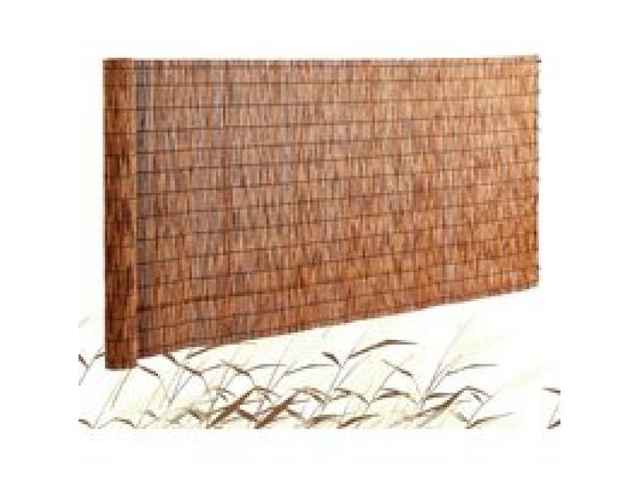 VEVOR Clôture en roseau naturel, 5 x 1,7 m, canisse en roseau, brise-vue de balcon, écran de confidentialité décorative pour terrasse extérieure, séparation de jardin, aménagement paysager, marron