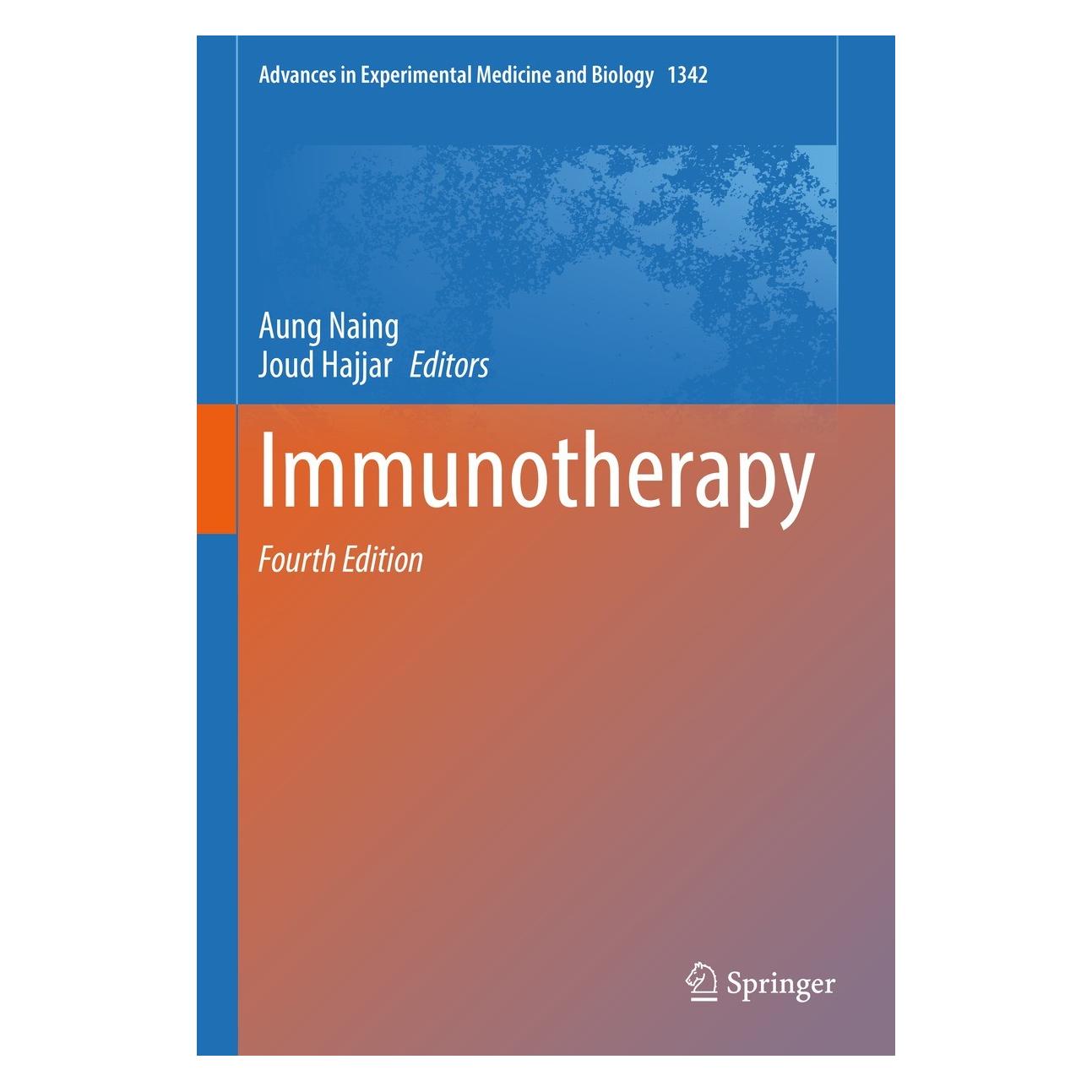 Springer Immunotherapy (Englisch, Hardcover, Aung Naing, Joud Hajjar) (9783030793074)