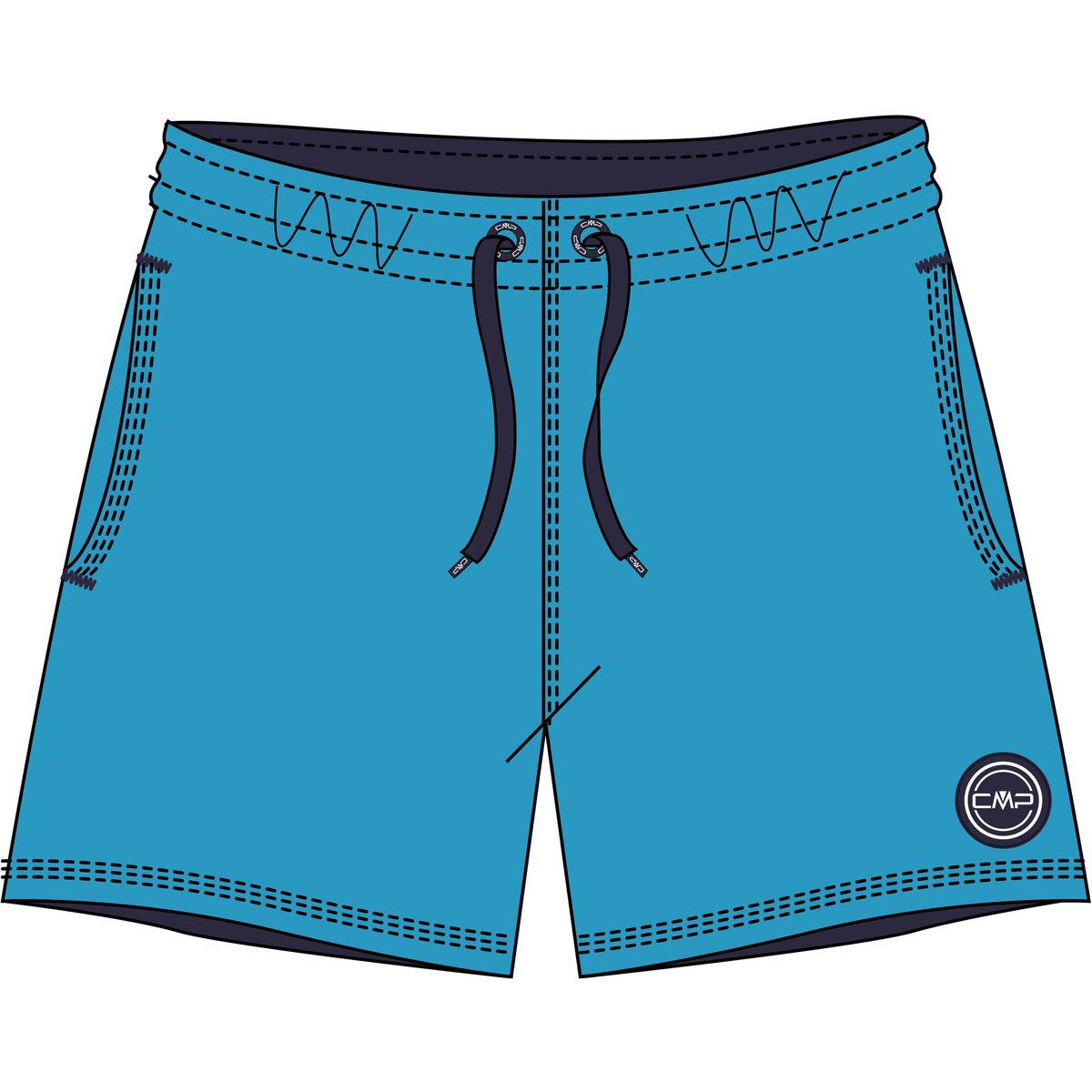 CMP MAN Shorts ibiza-navy (19LN) 56 3R50027N-19LN-56