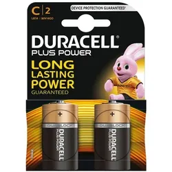 DURACELL Plus Baby/C/LR14 2er Pack