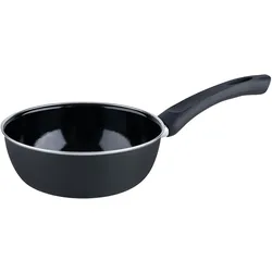 Riess Gourmet Pfanne 20cm hoch, Pfanne + Kochtopf, Schwarz